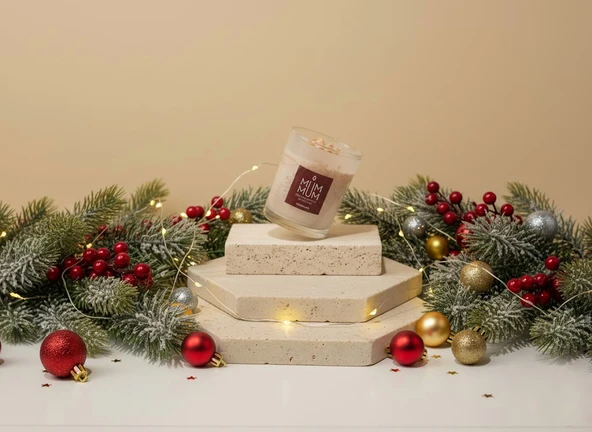 Lebron Çikolata Kokulu 100 GR Doğal Soya Wax Mum - 3