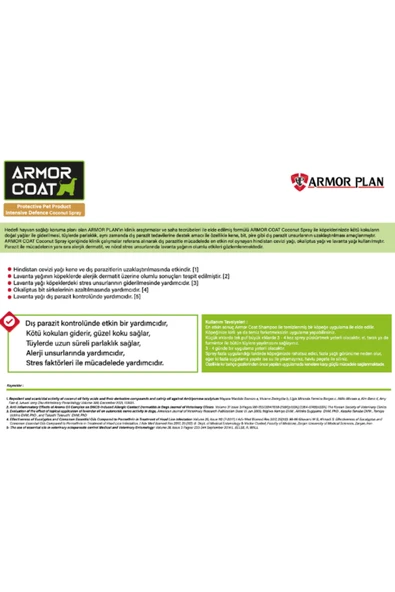 ARMOR COAT Köpek Bakım Spreyi Hindistan Cevizi Kokulu 75 ml - 3