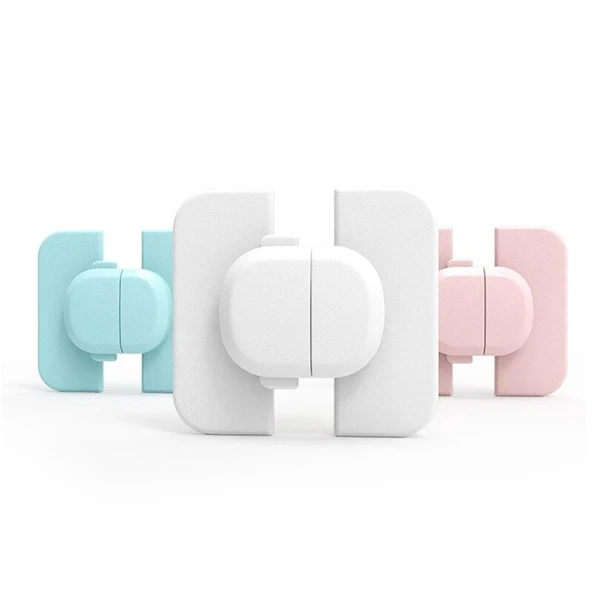 Sunup SN-28750 Geçmeli Tip Buzdolabı Ve Dolap İçin Çocuk Güvenlik Kilidi Yapışkanlı - 5