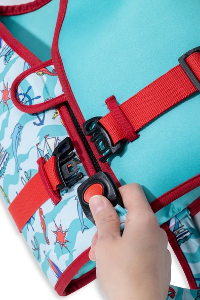 Babyjem Çocuk Yüzme Yeleği/Yeşil - Resim 7