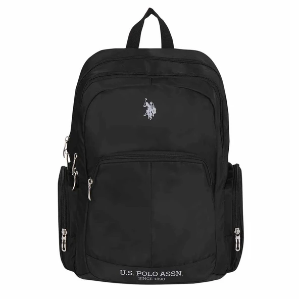 U.S. Polo Siyah Okul Çantası - Resim 4