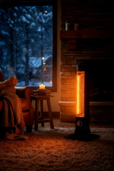 Einsteel Dikey Elektirikli Isıtıcı