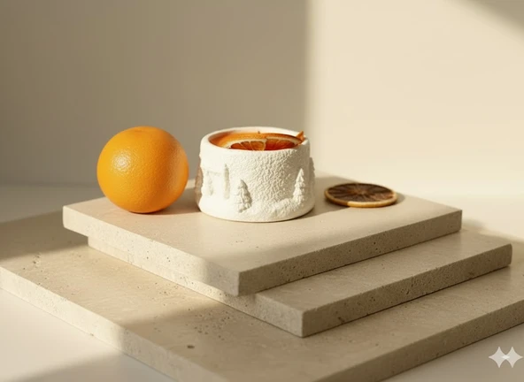 Lebron Portakal Kokulu 115 GR Doğal Soya Wax Mum