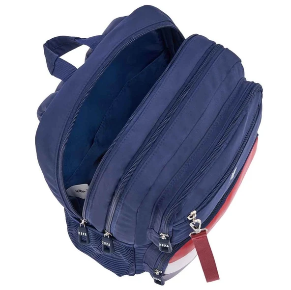 U.S. Polo Lacivert Okul Çantası - Resim 2
