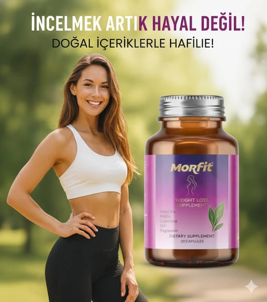 Doğal Zayıflama ve Enerjı Desteği L-Carnitine Lepidium Morfit Complex 30 ürün görseli