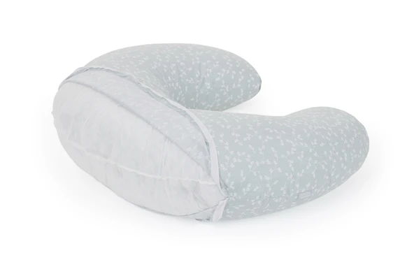 Babyjem Emzirme Ve Destek Minderi Yeşil Çiçek - 3