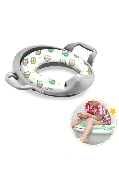 Babyjem Mega Klozet Adaptörü Soft Gri