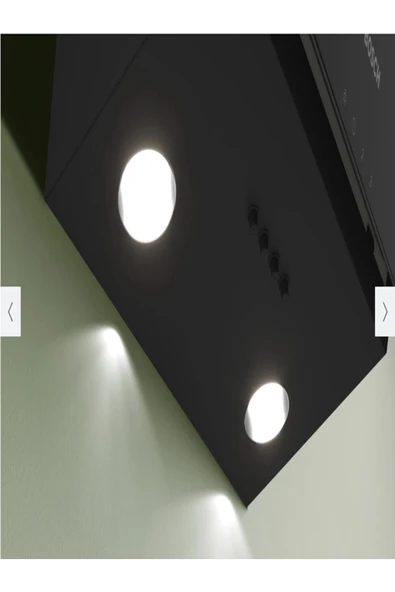 Bosch DWK63PJ60T Siyah Ankastre Cam Davlumbaz - 4