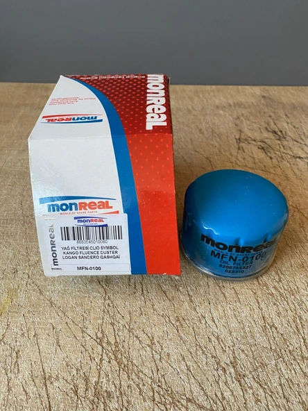 Monreal MFN-0100 Renault K9K Motor Yağ Filtresi 8200768927 8671002274 7700272523