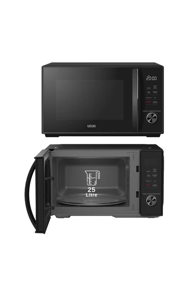 Uğur Mıkrodalga fırın siyah - Uef 25m Smd - 2