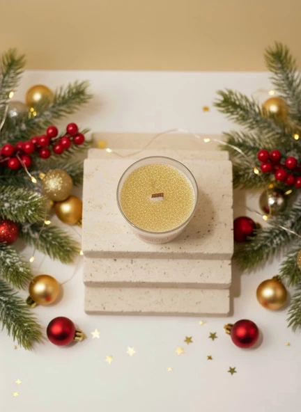 Lebron Vanilya Kokulu 100 GR Doğal Soya Wax Mum - 2