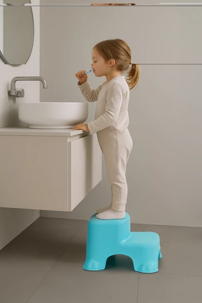 Babyjem Kaydırmaz Bebek Katlı Basamağı Mint Yeşili ürün görseli