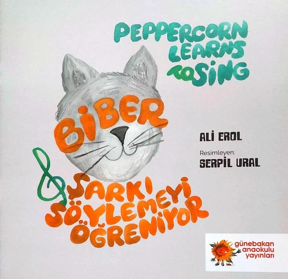 Biber Şarkı Söylemeyi Öğreniyor – Eğlenceli İngilizce Destekli Hikaye Kitabı
