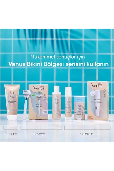 Gillette Venüs Bikini Bölgesine Özel 3 Adet Yedek Başlık - Resim 8