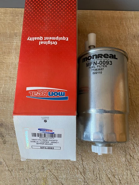 Monreal MFN-0093 Yakıt Filtresi DUCATO DOBLO JUMPER NEMO Bipper BOXER 77363657 77363657E