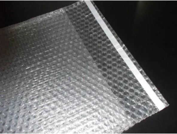 Balonlu Patpat Torba, Bantlı Baloncuklu Torba-Zarf 25Cm (En) X 30Cm (Boy) + 5Cm (Kapak) 250 Adet - Resim 4