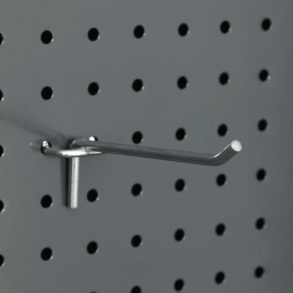 10 adet delikli panel kanca ürün görseli