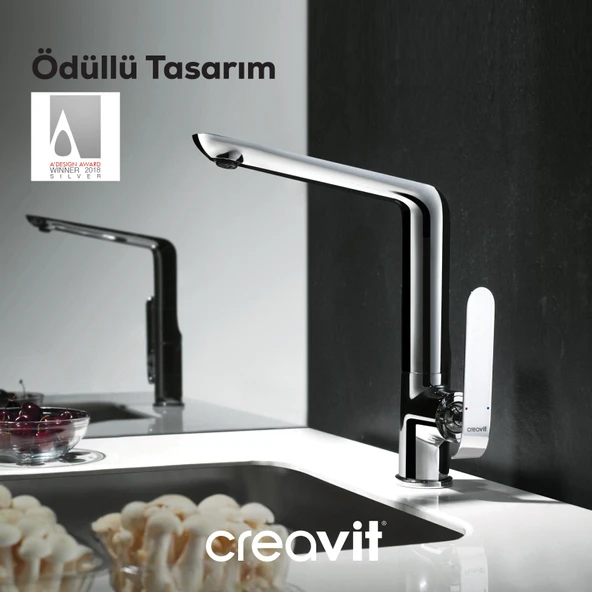 Bloom Mutfak Armatürü Krom - Resim 3