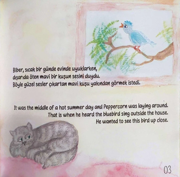 Biber Şarkı Söylemeyi Öğreniyor – Eğlenceli İngilizce Destekli Hikaye Kitabı - 2