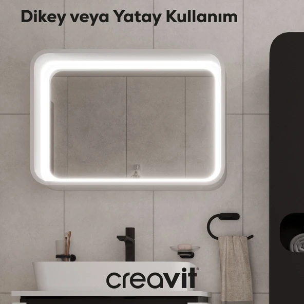 Pion Plus Ayna 60 cm Beyaz - Resim 3