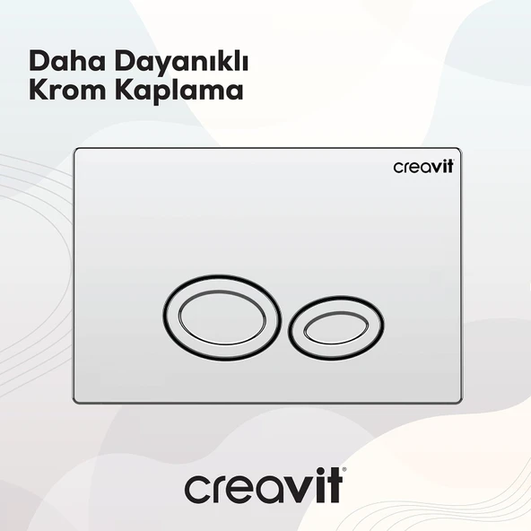 Drop Parlak Krom Kaplama Kumanda Paneli - Resim 2