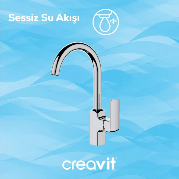 City Mutfak Armatürü Krom - Resim 3