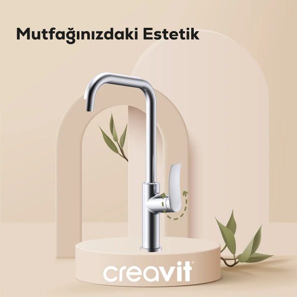 Lua Şelale Mutfak Armatürü Krom - Resim 3