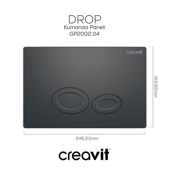 Drop Antrasit Kumanda Paneli - Resim 4