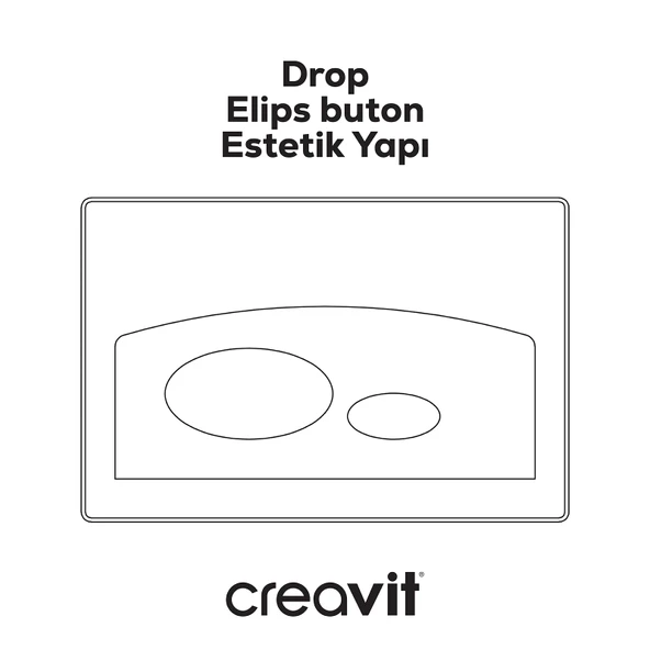 Drop Parlak Krom Kaplama Kumanda Paneli - Resim 4