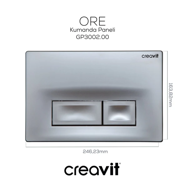 Ore Mat Gri Boyalı Kumanda Paneli - Resim 3