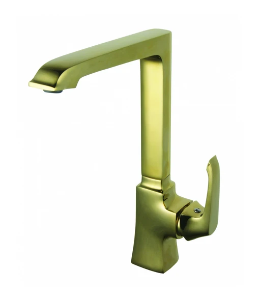 Avangart Mutfak Armatürü Altın - Resim 3