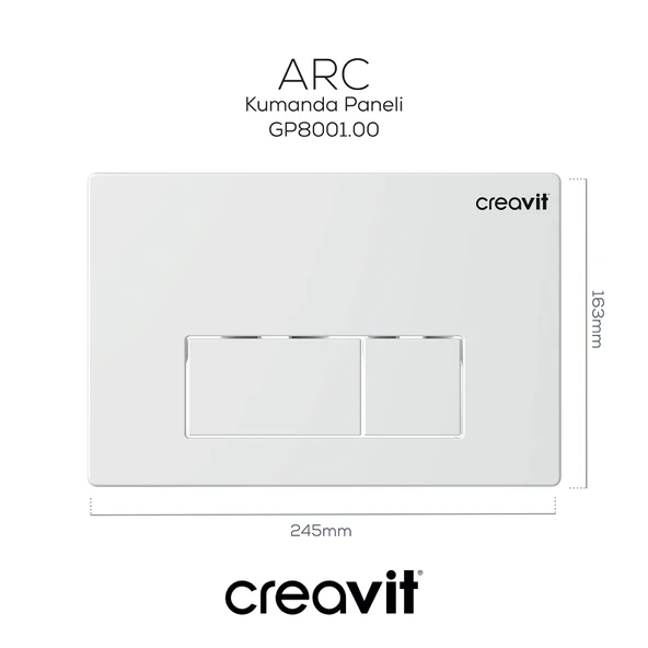 Arc Beyaz Kumanda Paneli - Resim 3