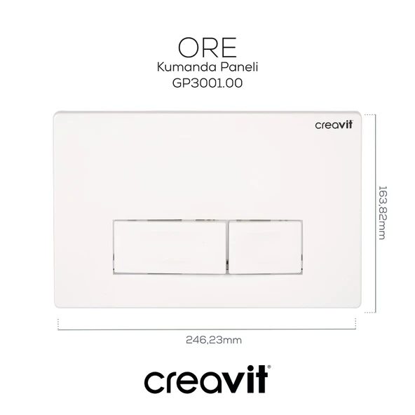 Ore Beyaz Kumanda Paneli - Resim 4