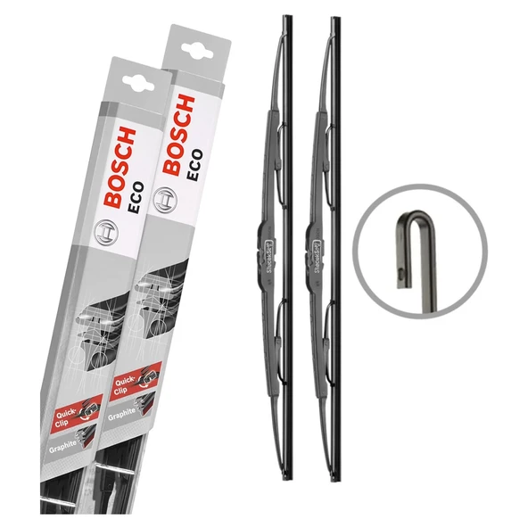 Bosch Toyota Auris Ön Silecek Takımı (2013-2018) Bosch Eco - Resim 2