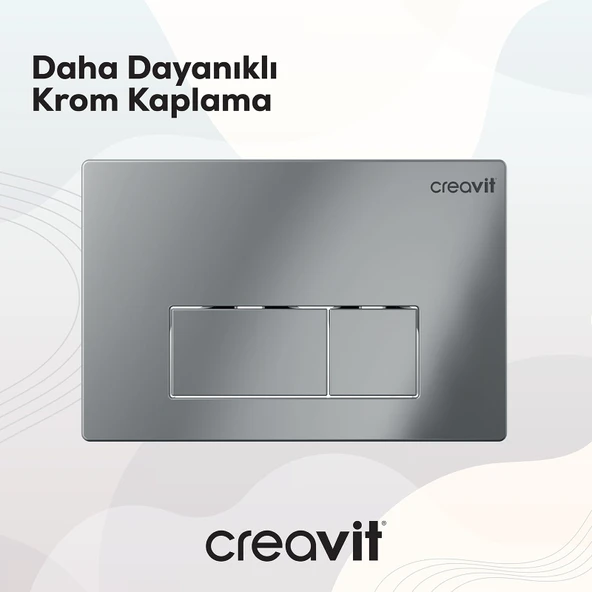 Arc Parlak Krom Kaplama Kumanda Paneli - Resim 2