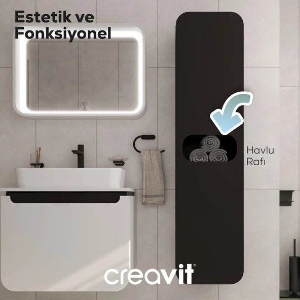 Pion Boy Dolabı 40*160 cm Gri - Resim 4