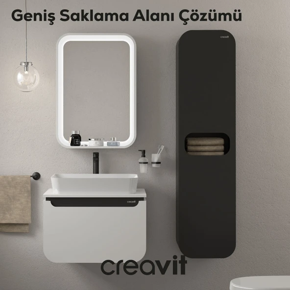 Pion Boy Dolabı 40*160 cm Gri - Resim 2