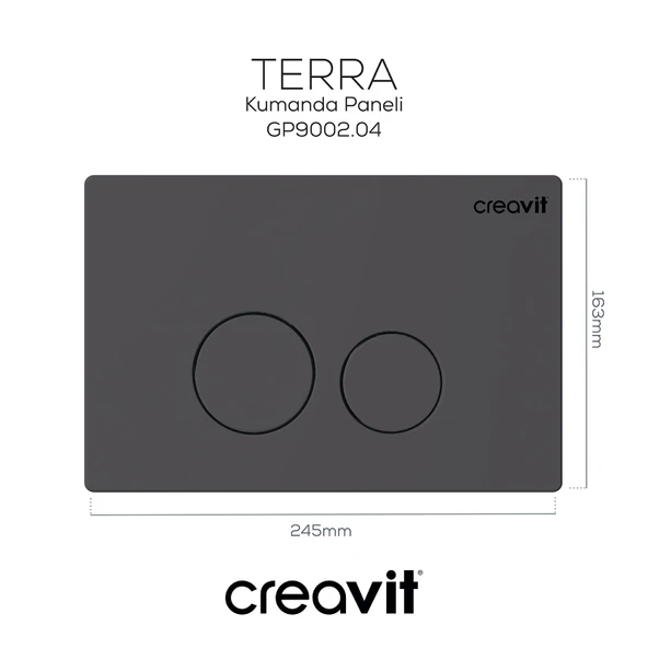 Terra Mat Antrasit Boyalı Kumanda Paneli - Resim 4