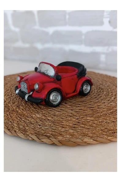 Gobo Araba Şeklinde Saksı Farklı Renklerde - Resim 2