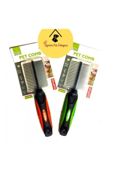 Ans Kedi Ve Köpekler Için Çift Taraflı Plastik Saplı Keçe Açıcı(kıtık Açıcı)