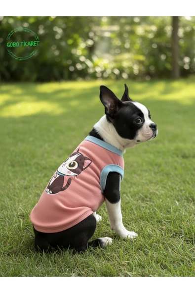 Gobo Yumuşacık Şeker Pembe Kedi ve Köpek Kıyafeti Elbisesi Farklı Modeller - XS, S, M, L Beden - Resim 3