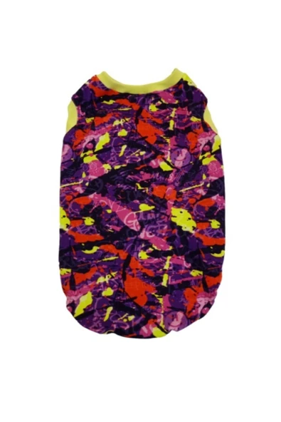 Gobo Orta Ve Büyük Irk Karışık Fosfor Desenli Köpek Kıyafeti Elbisesi 4xl - Resim 2