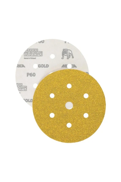 MİRKA Gold Ø 150 mm Cırt 7 Delik P500 (100'lü) - Resim 3