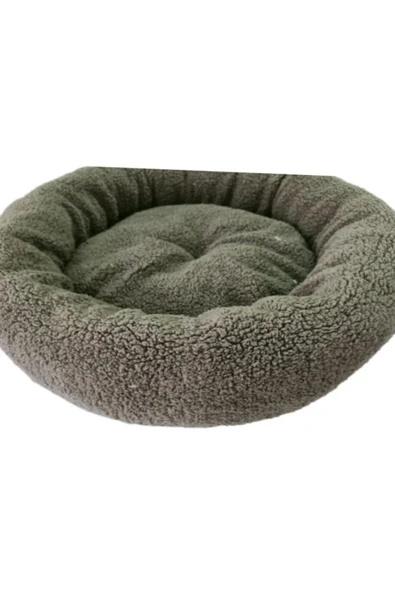 Gobo Welsoft Haki Yeşil Kedi Ve Köpek Yatağı 60 Cm - Resim 2