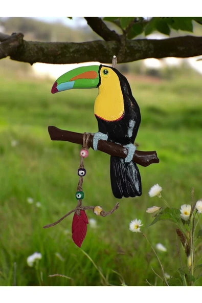Gobo Dekoratif Tukan Kuşu Farklı Renklerde Kutulu 2 Adet ürün görseli 1