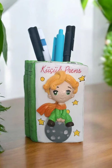 Gobo Küçük Prens Kitabı Şeklindeki Kalemlik 10x8 cm ürün görseli 1
