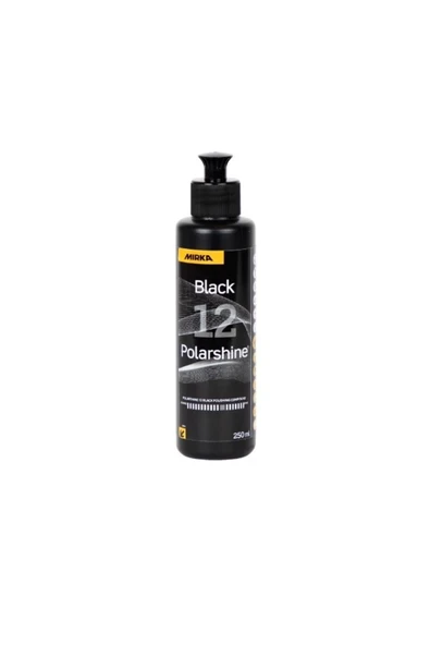 MİRKA Polarshine 12 Siyah Polisaj Pasta - 250 Ml ürün görseli 1