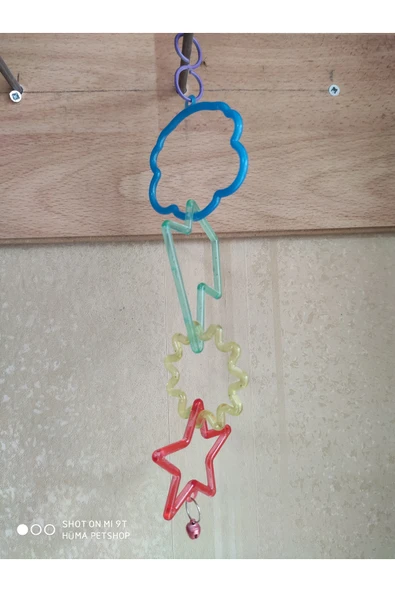 Fit Fly Kuş Oyuncağı Olimpik Halka - 3