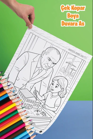 Atatürk Boyama Kitabı - 7