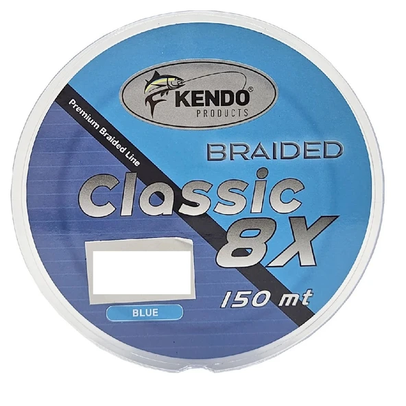 Kendo Classic 8X 150mt Örgü İp Misina Blue - Resim 2